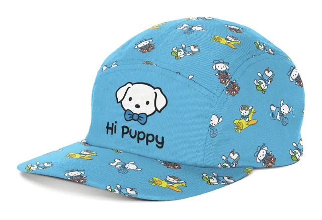 Hi Puppy caps (product visual)